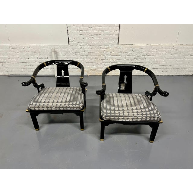 Asian James Mont Ming Style Chairs by Century Furniture For Sale - Image 3 of 11