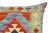 Boho Chic Boho Chic Turkish Daria Hand Woven Kilim Throw Pillow For Sale - Image 3 of 4