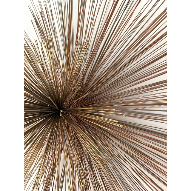 Large Metal Brass Abstract Wall Sculpture by Curtis Jere. Usa, 1980s For Sale - Image 11 of 12