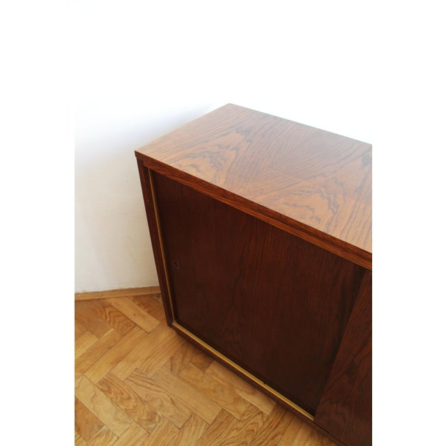 Brown Vintage Czechoslovak Oak Sideboard by Up Závody, 1966 For Sale - Image 8 of 15