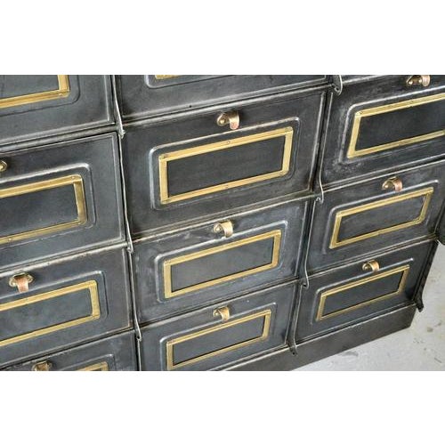Strafor Clapets Industrial Cabinet by Wolf Netter and Jacobi, 1910 For Sale - Image 5 of 13