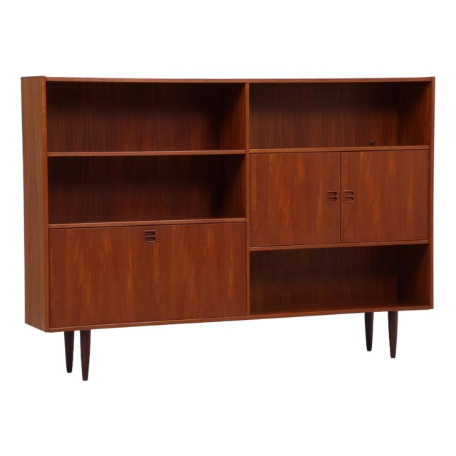 Mid-Century Teak Highboard, 1960s For Sale