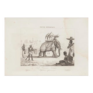 Unknown, French Indian Costume, Lithograph, 19th Century For Sale