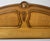 Gold Vintage Louis XVI French Double Frame with Carved Headboard For Sale - Image 8 of 10