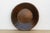 Wood Large Patinated Brown French Dough Bowl For Sale - Image 7 of 8