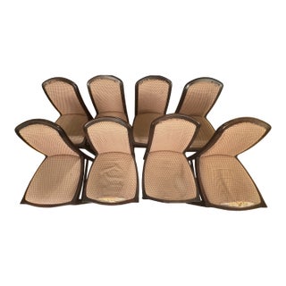 Jack Lenor Larsen Dining Chairs (Set of 8) For Sale