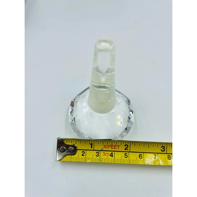 Late 20th Century Saks Fifth Avenue Crystal "Gem" Bottle Stoppers Original Gift Box- Set of 2 For Sale - Image 10 of 12
