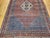 Vintage Oversized Persian Bidjar Rug, Hand-Knotted Wool, Geometric Pattern, Blue & Red,10x15 For Sale - Image 9 of 16