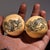 This is a finely carved pair of antique Baoding balls (also known as health or meditation balls), presented in a fitted,...