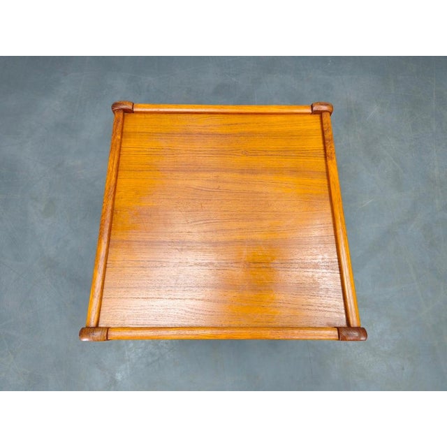 Mid-Century Danish Teak Side Table, 1960s For Sale - Image 4 of 11