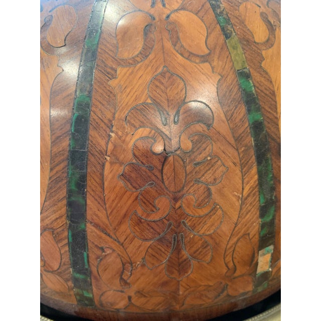 Chinese Mid 19th Century Asian Maritime Compass Container For Sale - Image 3 of 5