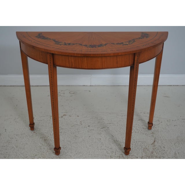 Age: Approx: 50 Years Old Details: High Quality Construction Traditional Style Hand Painted Floral Motif Un-Marked As To...