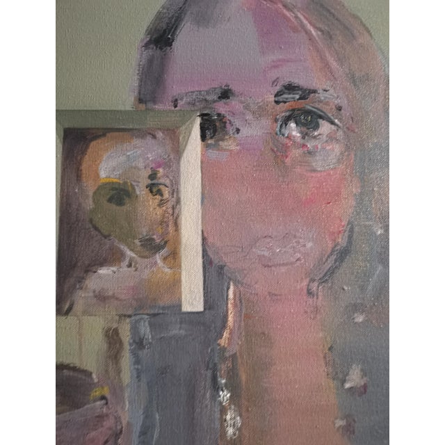 Lu Yuwei Boundary #5 Acrylic on canvas 160 x 100 cm year: 2007 signed and dated on the back Excellent condition...