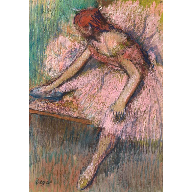 Artist: Edgar Degas Country: France Title: Danseuse rose Medium: Giclee Marks: Numbered Limited Edition Published in 2002...