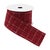 Add a classic touch to your holiday crafts and gift-wrapping projects with this Tattersall Plaid Wired Ribbon. Featuring...
