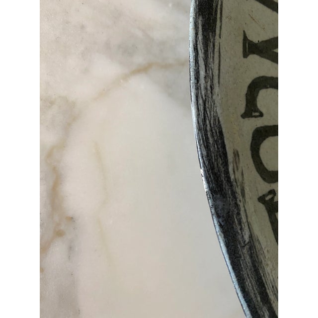 Ceramic Vintage F. Bergmann Studio Art Pottery Charger For Sale - Image 7 of 10