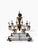 Gold Vintage Neoclassical Gold 8-Arm Acanthus Leaf Chandelier For Sale - Image 8 of 8