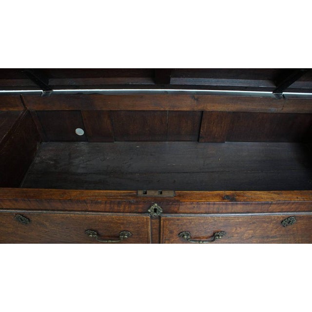 Antique English Mule Chest, 1700s For Sale - Image 11 of 15