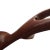 Wood Large Hand Carved African Candleholders, Set of 2 For Sale - Image 7 of 9