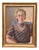 Lenné, Portrait of Lady, 1939, Oil Painting on Canvas, Framed For Sale