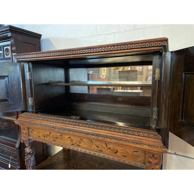 19th Century Renaissance Revival Cupboard For Sale - Image 10 of 18