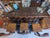 Witco 1970s Hand Carved Witco Bar and Bar Stool Set For Sale - Image 4 of 12