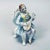 Vintage Bavienthal Hand Painted Porcelain Rococo Figurine Seated Musician For Sale - Image 4 of 13