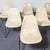 Plastic Stacking Off White Fibreglass DSS Dining Chairs from Eames, 1960s, Set of 4 For Sale - Image 7 of 8