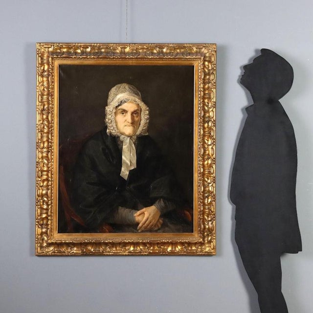 Oil on canvas. Lombard School, 19th century. The sitter is Angiola De Filippi Polli, wife of Giuseppe Antonio Polli...
