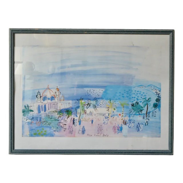 Raoul Dufy, Nice, Screen Print For Sale