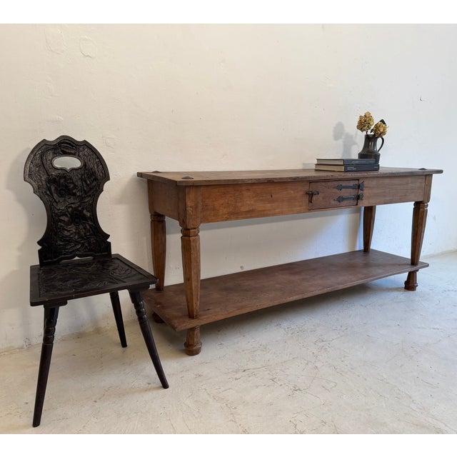 Rustic Spanish Console Table, 1950s For Sale - Image 4 of 18