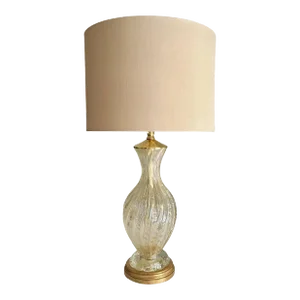 Barovier Murano Gold & Bubbles Table Lamp