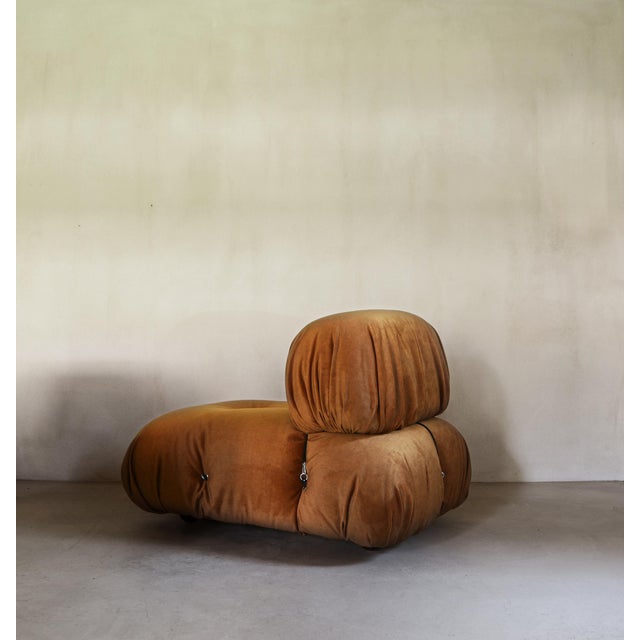 Vintage Camaleonda Armchairs by Mario Bellini for B&B Italia / C&B Italia, 1970s, Set of 2 For Sale - Image 9 of 10