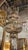 Mid 20th Century Mid 20th Century Continental Metal Rock Crystal Chandelier For Sale - Image 5 of 6