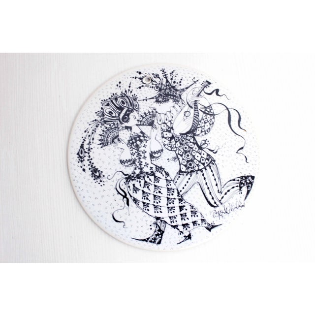 Black Ceramic by Bjørn Wiinblad for Rosenthal For Sale - Image 8 of 8