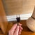 Mid 20th Century Mid Century Modern Tall Cork and Brass Table Lamp For Sale - Image 12 of 12