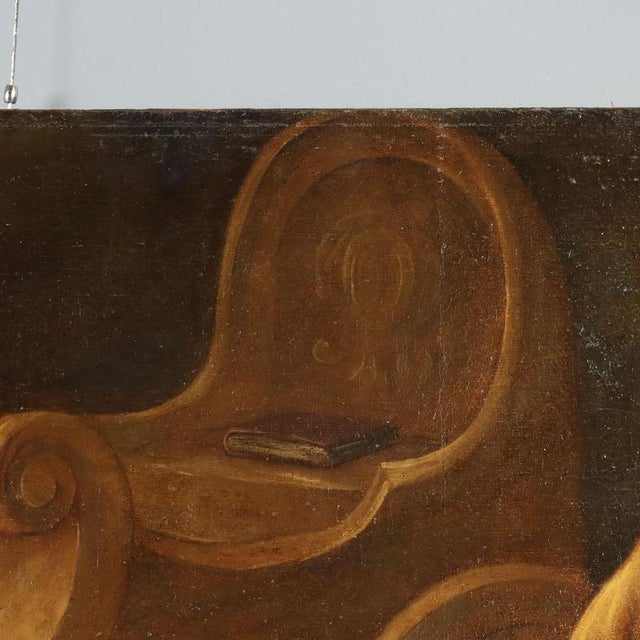 The Baptism of the Eunuch, Oil on Canvas For Sale - Image 10 of 14