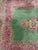 Vintage Persian Kerman Hand-Knotted Wool Rug in Green and Rose For Sale - Image 4 of 12
