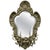 Metal 19th Century Gilt Brass Mirror with Five Branch Candelabra For Sale - Image 7 of 7