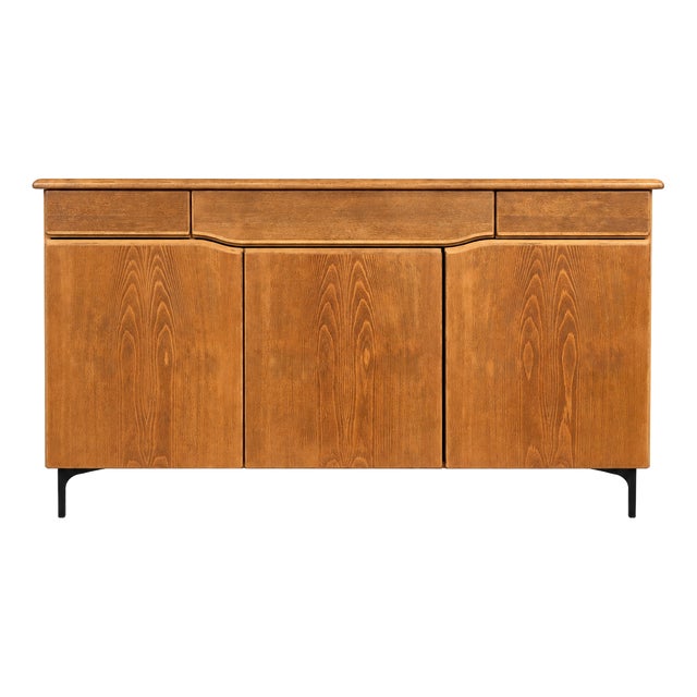 Scandinavian Danish Modern Sm303b Sideboard in Beech from Skovby For Sale