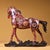 Traditional Gilt Bronze Cloisonné Enamel Horse Figure on Rockwork Base For Sale - Image 3 of 10