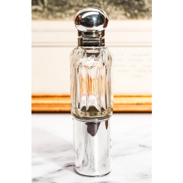 Collection Sterling Silver Crystal Flask With Framed Soldier on Horse Equestrian Photograph British Militaria For Sale - Image 14 of 18