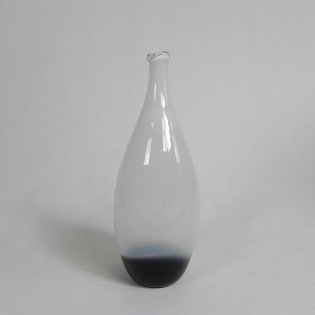 Hand-Blown Thick-Walled Serica Bottle Vase by Floris Meydam for Leerdam, 1960s For Sale - Image 12 of 12
