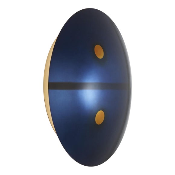 Round Crépuscule 03 Wall Lamp by Jennifer Midoz For Sale