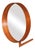 Mid Century Uno and Osten Kristiansson Teak Table Mirror Luxus Sweden For Sale