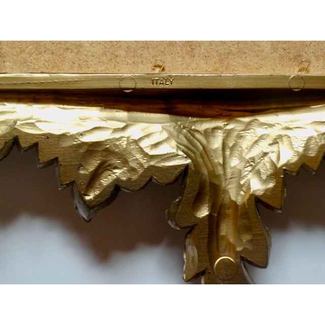 Vintage Italian Gilt Sunburst Mirror For Sale - Image 11 of 11