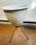 Cream 1970s Mid Century Bullet Planter Swirl Splatter and Stand For Sale - Image 8 of 8