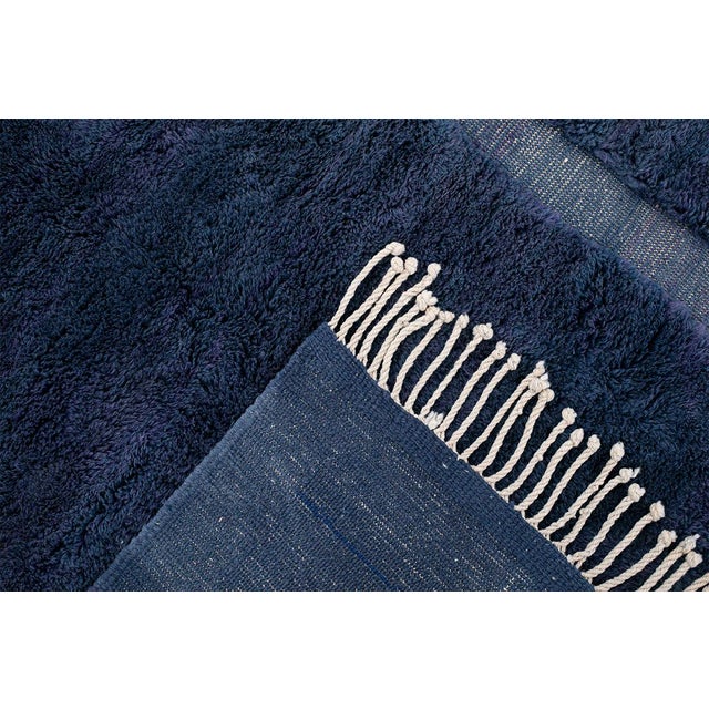 Premium Hand-Knotted Moroccan Wool Rug | 11'3" X 8'7" | One of a Kind For Sale - Image 4 of 8