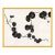 Nasturtium (var. 2) by Susan Hable, Gold Frame For Sale