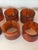 1970s Vintage Tortoise Motif Lucite Napkin Rings - Set of 8 For Sale - Image 5 of 8